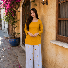 Premium Sunflower Premium Farsi Salwar Set