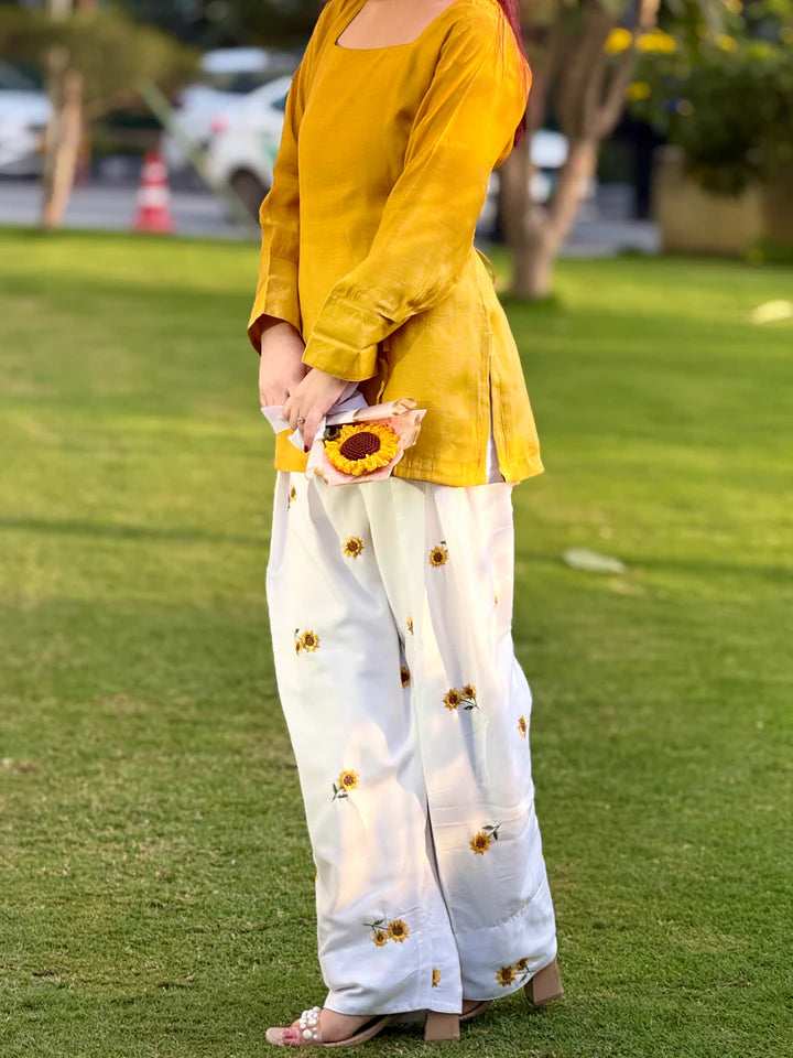 Premium Sunflower Premium Farsi Salwar Set