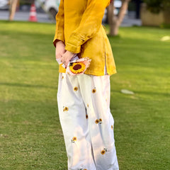 Premium Sunflower Premium Farsi Salwar Set