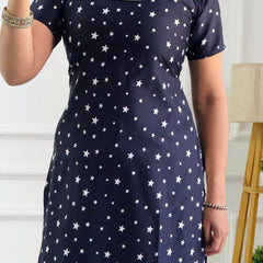 Celestial Navy Star Multi-Wear Tunic - Adjustable Fit