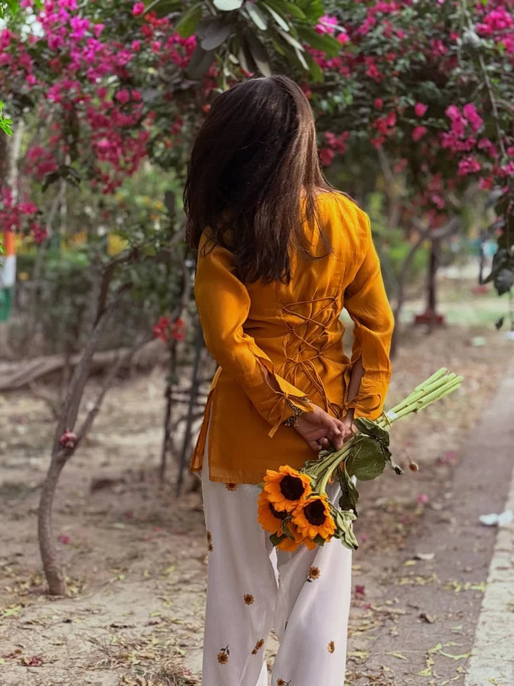 Premium Sunflower Premium Farsi Salwar Set