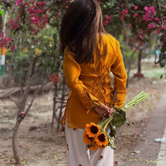 Premium Sunflower Premium Farsi Salwar Set